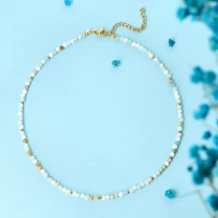 Naszyjnik Choker z Amazonitem