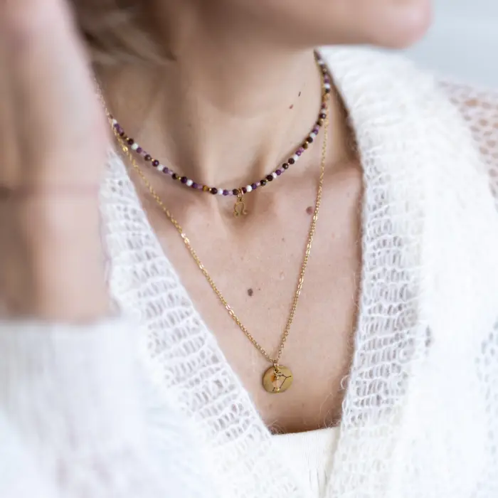 Naszyjnik Choker Zodiakalny